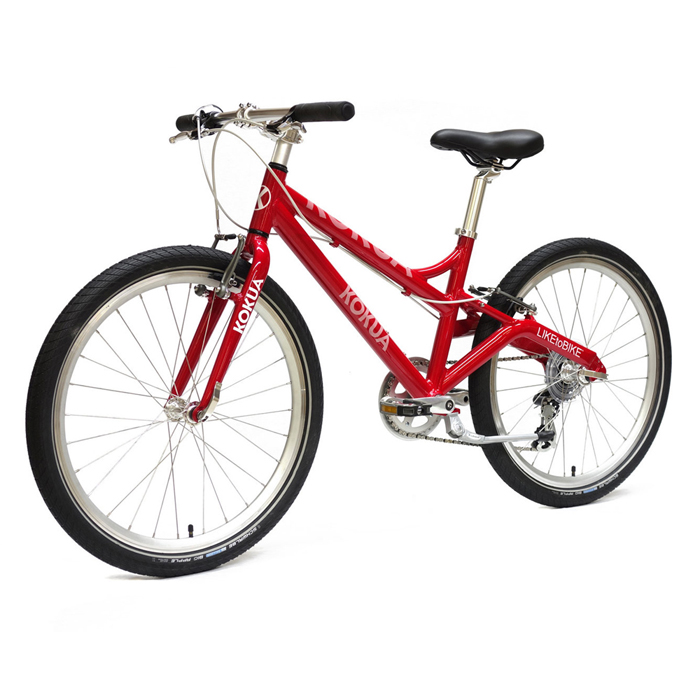 Двухколесный велосипед Kokua LIKEtoBIKE-24 red красный